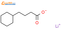 环己烷丁酸锂(AAS)结构式图片|62638-00-0结构式图片