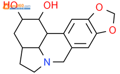 二氢石蒜碱结构式图片|6271-21-2结构式图片