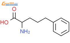 L-2-氨基-5-苯基戊酸结构式图片|62777-25-7结构式图片