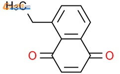 1,4-萘二酮，5-乙基-结构式图片|62784-43-4结构式图片