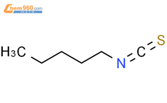 1-硫代异氰酸戊酯结构式图片|629-12-9结构式图片