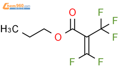 2-Propenoic acid, 3,3-difluoro-2-(trifluoromethyl)-, propyl ester结构式图片|62935-21-1结构式图片