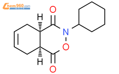 1H-2,3-Benzoxazine-1,4(3H)-dione, 3-cyclohexyl-4a,5,8,8a-tetrahydro-, cis- (9CI)结构式图片|63013-26-3结构式图片