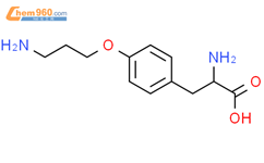 L-Tyrosine, O-(3-aminopropyl)-结构式图片|630393-04-3结构式图片
