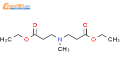 N,N-双-(BETA-CARBO乙氧基乙基)甲胺结构式图片|6315-60-2结构式图片