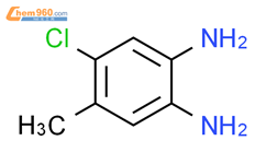 4-氯-5-甲基邻苯二胺结构式图片|63155-04-4结构式图片