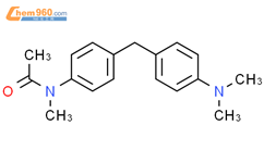 N-[4-[[4-(dimethylamino)phenyl]methyl]phenyl]-N-methylacetamide