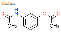 二乙酰基-3-氨基苯酚结构式图片|6317-89-1结构式图片