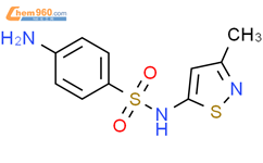 磺胺甲异嘧唑结构式图片|632-00-8结构式图片