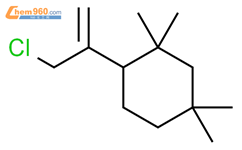 2-(3-chloroprop-1-en-2-yl)-1,1,5,5-tetramethylcyclohexane结构式图片|63216-72-8结构式图片