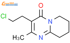 3-(2-氯乙基)-2-甲基-6,7,8,9-四氢-4H-吡啶[1,2-a]并嘧啶-4-酮结构式图片|63234-80-0结构式图片