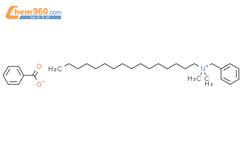 benzyl-hexadecyl-dimethylazanium,benzoate结构式图片|63294-96-2结构式图片