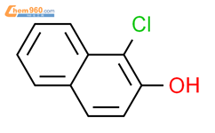 1-氯-2-萘酚结构式图片|633-99-8结构式图片