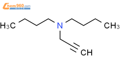 3-二丁基氨基-1-丙炔结构式图片|6336-58-9结构式图片