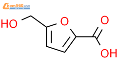 5-羟甲基-2-呋喃甲酸结构式图片|6338-41-6结构式图片