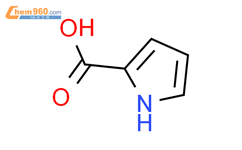 吡咯-2-羧酸结构式图片|634-97-9结构式图片