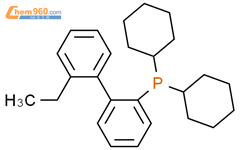Phosphine, dicyclohexyl(2'-ethyl[1,1'-biphenyl]-2-yl)-结构式图片|637030-69-4结构式图片