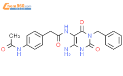 2 4 Acetamidophenyl N 6 Amino 3 Benzyl 2 4 Dioxo 1H Pyrimidin 5 Yl