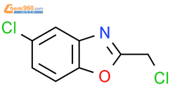 5-氯-2-氯甲基-1,3-苯并噁唑结构式图片|63842-22-8结构式图片