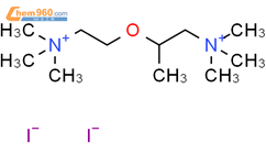 1-Propanaminium,N,N,N-trimethyl-2-[2-(trimethylammonio)ethoxy]-, iodide (1:2)结构式图片|64049-90-7结构式图片