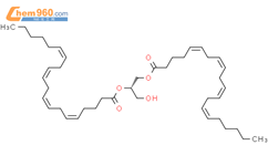 1,2-二花生四烯酸-sn-甘油结构式图片|64111-11-1结构式图片