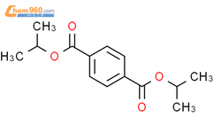 对苯二甲酸二异丙酯结构式图片|6422-84-0结构式图片