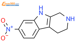 7-硝基-1,2,3,4-四氢-9H-吡啶并[3,4-B]吲哚结构式图片|642412-39-3结构式图片