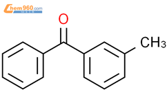 3-甲基二苯甲酮结构式图片|643-65-2结构式图片