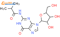 N2-异丁酰基-鸟苷结构式图片|64350-24-9结构式图片