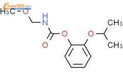 CARBAMIC ACID, (METHOXYMETHYL)-, 2-(1-METHYLETHOXY)PHENYL ESTER结构式图片|64381-57-3结构式图片