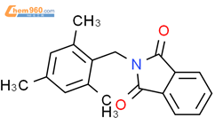 1H-Isoindole-1,3(2H)-dione, 2-[(2,4,6-trimethylphenyl)methyl]-结构式图片|64489-90-3结构式图片