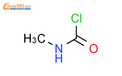 甲胺基甲酰氯结构式图片|6452-47-7结构式图片