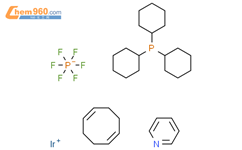 1,5-环辛二烯(吡啶)(三环己基磷化氢)铱六氟磷酸盐结构式图片|64536-78-3结构式图片