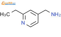 (2-乙基吡啶-4-基)甲胺结构式图片|645418-40-2结构式图片
