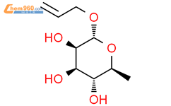 2-丙烯-1-基6-脱氧-α-L-吡喃甘露糖苷结构式图片|64650-81-3结构式图片