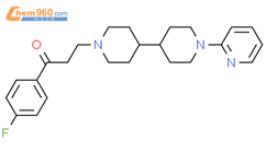 1-Propanone, 1-(4-fluorophenyl)-3-[1'-(2-pyridinyl)[4,4'-bipiperidin]-1-yl]-结构式图片|648895-98-1结构式图片