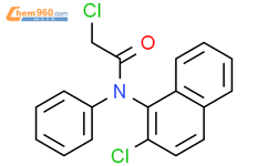 ACETAMIDE, 2-CHLORO-N-(2-CHLORO-1-NAPHTHALENYL)-N-PHENYL-结构式图片|64959-36-0结构式图片