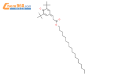 Octadecyl 3-(3,5-di-tert-butyl-4-oxocyclohexa-2,5-dien-1-ylidene)propanoate结构式图片|65075-11-8结构式图片