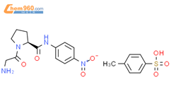甘氨酰基-L-辅氨酰-(N)-对硝基苯胺-对甲苯磺酸盐结构式图片|65096-46-0结构式图片