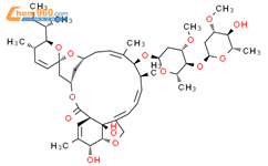 阿维菌素 B1a结构式图片|65195-55-3结构式图片