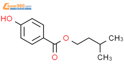 对羟基苯甲酸异戊酯结构式图片|6521-30-8结构式图片