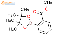 2-甲氧羰基苯硼酸频那醇酯结构式图片|653589-95-8结构式图片