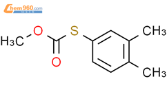 S-(3,4-dimethylphenyl) O-methyl carbonothioate结构式图片|65398-63-2结构式图片