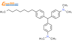 Benzenamine, 4,4'-[(4-octylphenyl)methylene]bis[N,N-dimethyl-结构式图片|65444-21-5结构式图片