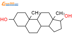 (5beta)-androstane-3alpha,17beta-diol结构式图片|65451-37-8结构式图片
