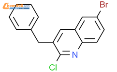 3-苄基-6-溴-2-氯喹啉结构式图片|654655-68-2结构式图片