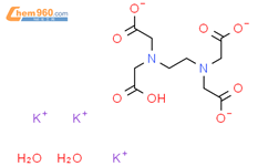 乙二胺四乙酸三钾盐结构式图片|65501-24-8结构式图片