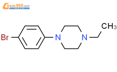 1-(4-溴苯基)-4-乙基哌嗪结构式图片|656257-43-1结构式图片