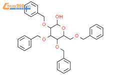 2,3,4,6-四-o-苄基-D-吡喃葡萄糖结构式图片|6564-72-3结构式图片