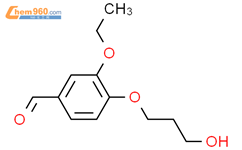 Benzaldehyde, 3-ethoxy-4-(3-hydroxypropoxy)-结构式图片|656810-09-2结构式图片